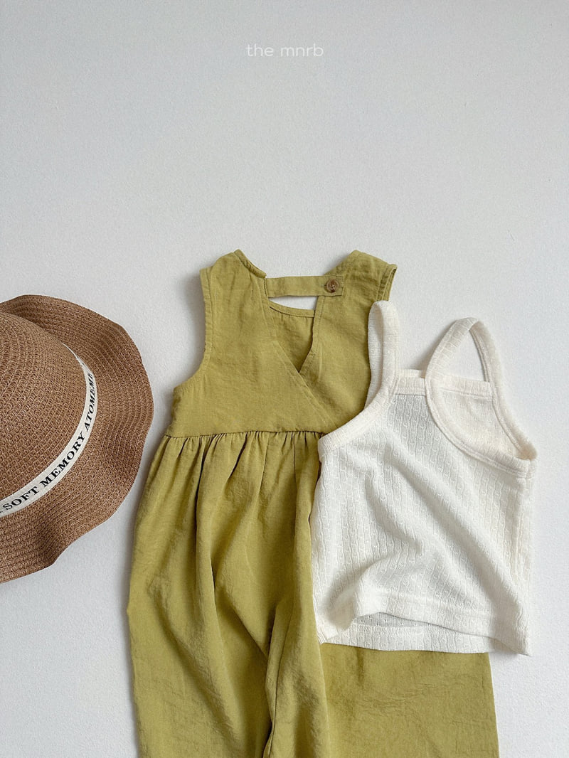 Mini Robe - Korean Children Fashion - #toddlerclothing - Rabbit Sleeveless Tee - 8