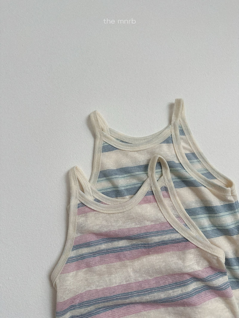 Mini Robe - Korean Children Fashion - #toddlerclothing - Judy Halter Sleeveless Top - 6