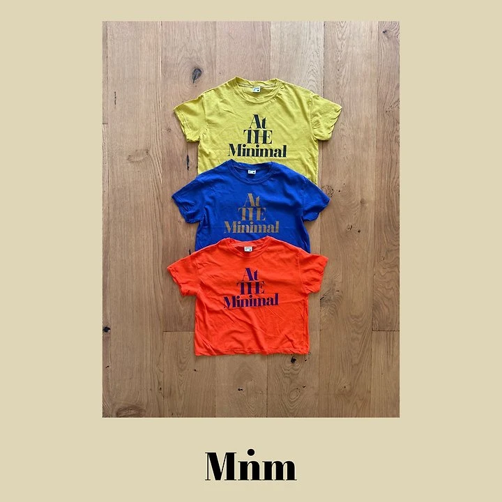 Minimal - Korean Children Fashion - #childrensboutique - Paint Slogan Tee