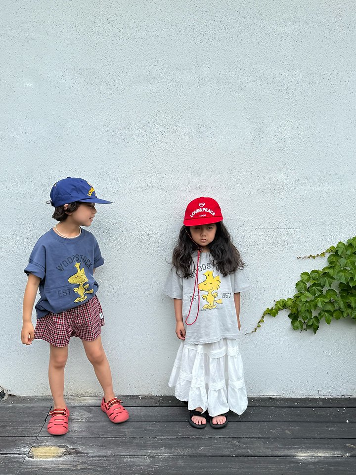 Minimal - Korean Children Fashion - #fashionkids - Graphic Box Tee - 5