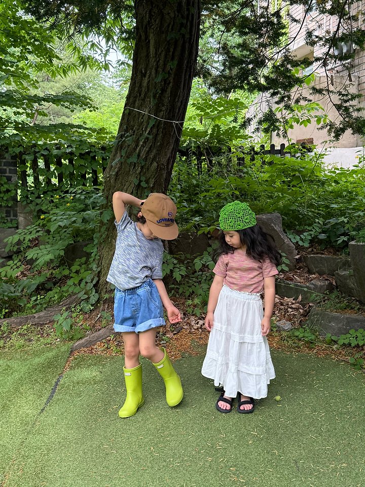 Minimal - Korean Children Fashion - #kidsstore - Mix Dyeing Tee - 11