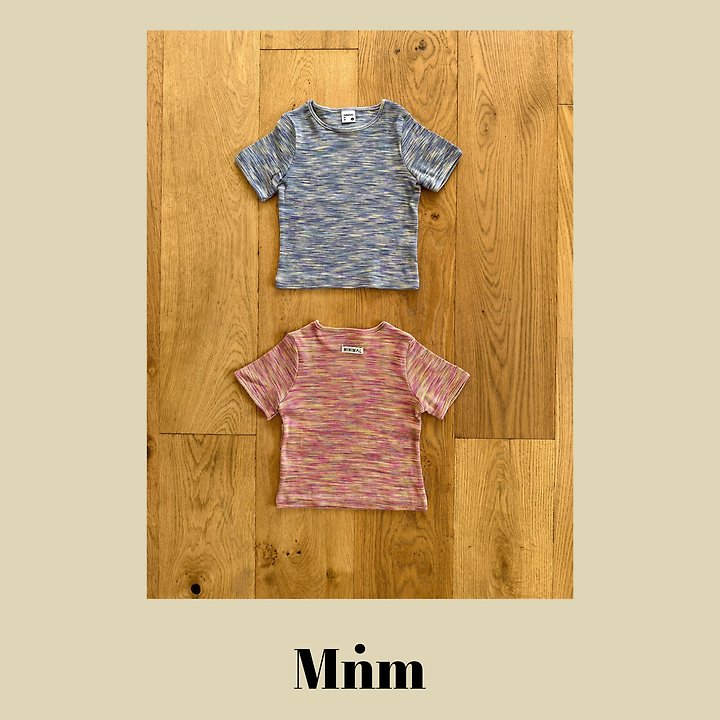 Minimal - Korean Children Fashion - #magicofchildhood - Mix Dyeing Tee