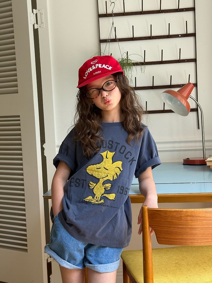 Minimal - Korean Children Fashion - #magicofchildhood - Graphic Box Tee - 11
