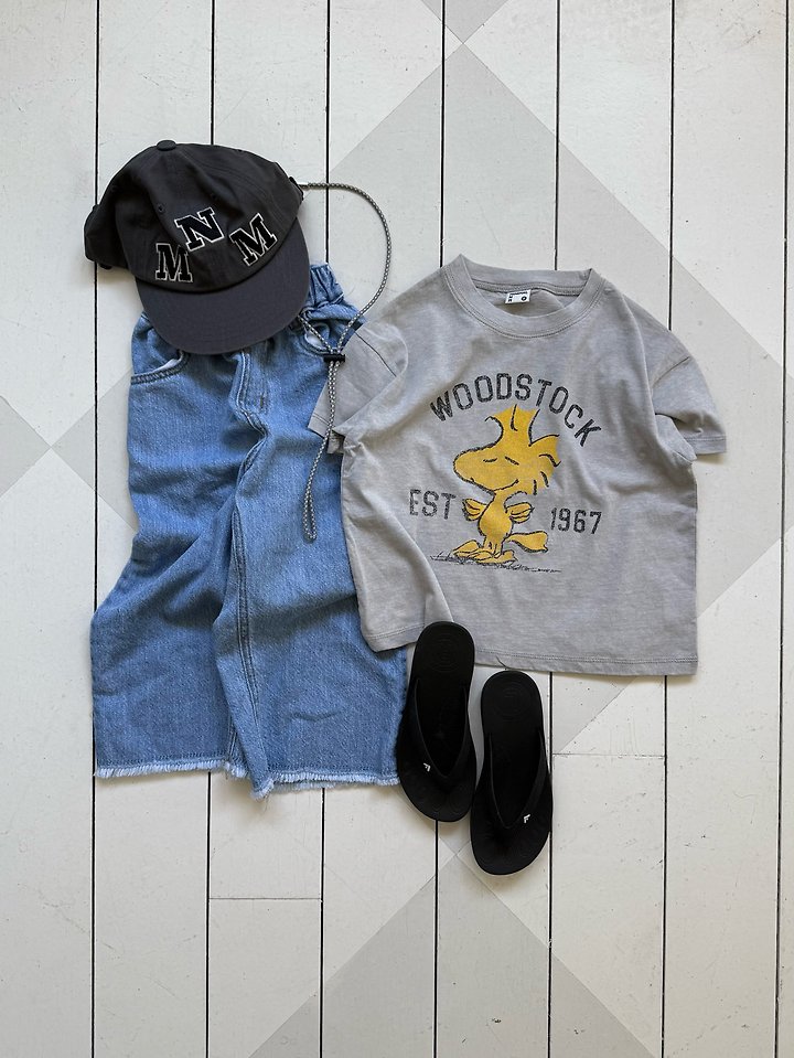 Minimal - Korean Children Fashion - #minifashionista - Graphic Box Tee - 12