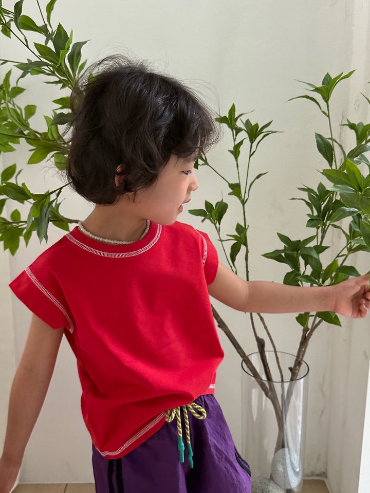 Minimal - Korean Children Fashion - #stylishchildhood - 26 Must-Have Sleeveless Top - 11