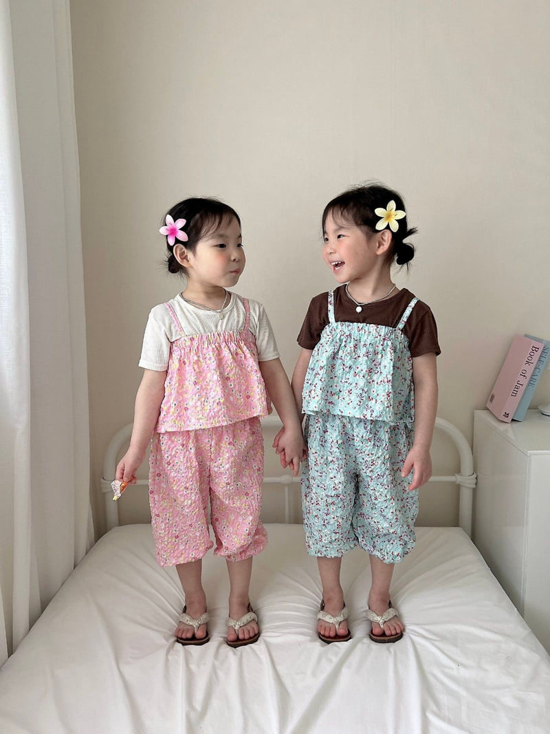 Moran - Korean Children Fashion - #Kfashion4kids - Cloud Flower Pants - 9