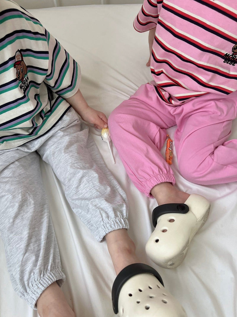 Moran - Korean Children Fashion - #Kfashion4kids - Melbourne Ice Jogger Pants - 8