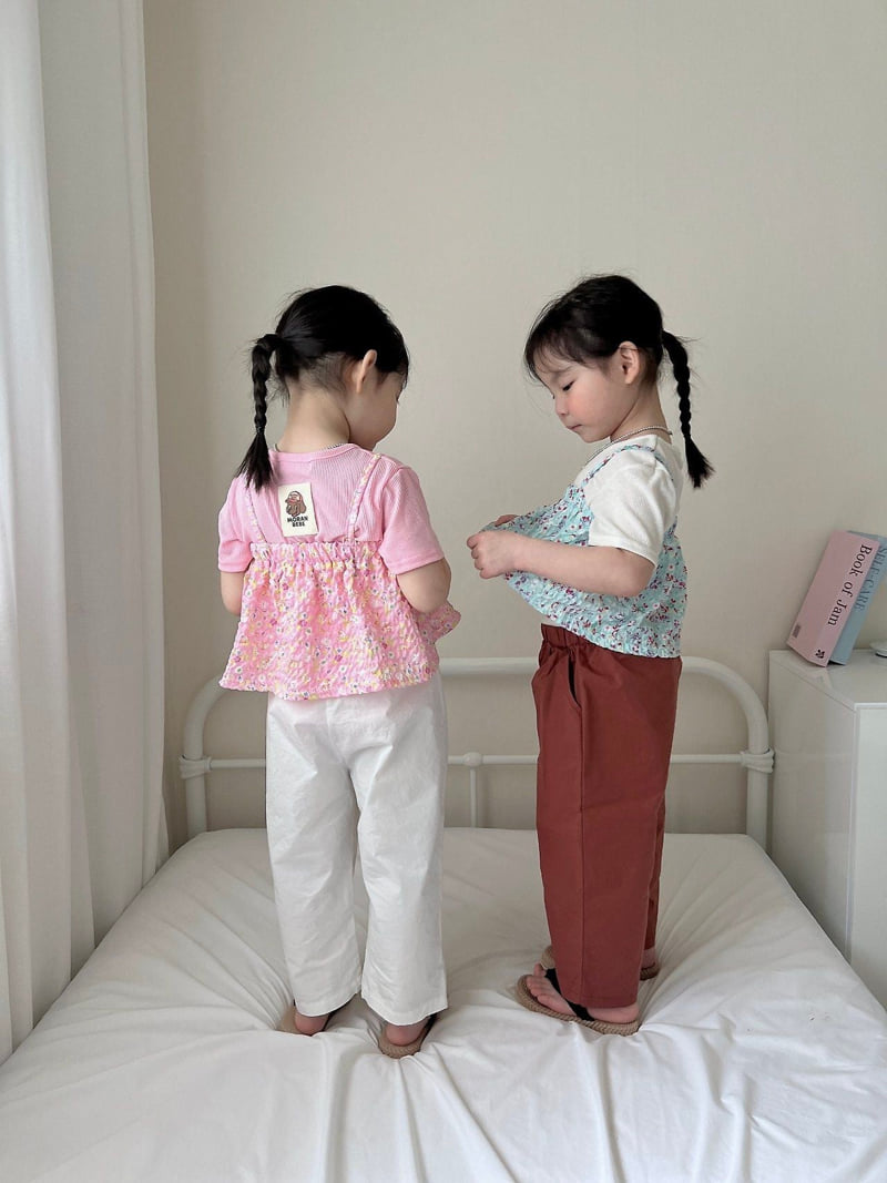 Moran - Korean Children Fashion - #Kfashion4kids - Cloud Flower Bustier - 6