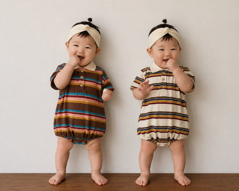 Moran - Korean Children Fashion - #childofig - Autumn Piqué Suit - 3