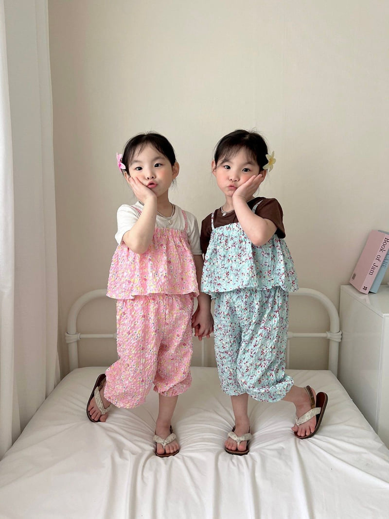 Moran - Korean Children Fashion - #childofig - Cloud Flower Bustier - 11