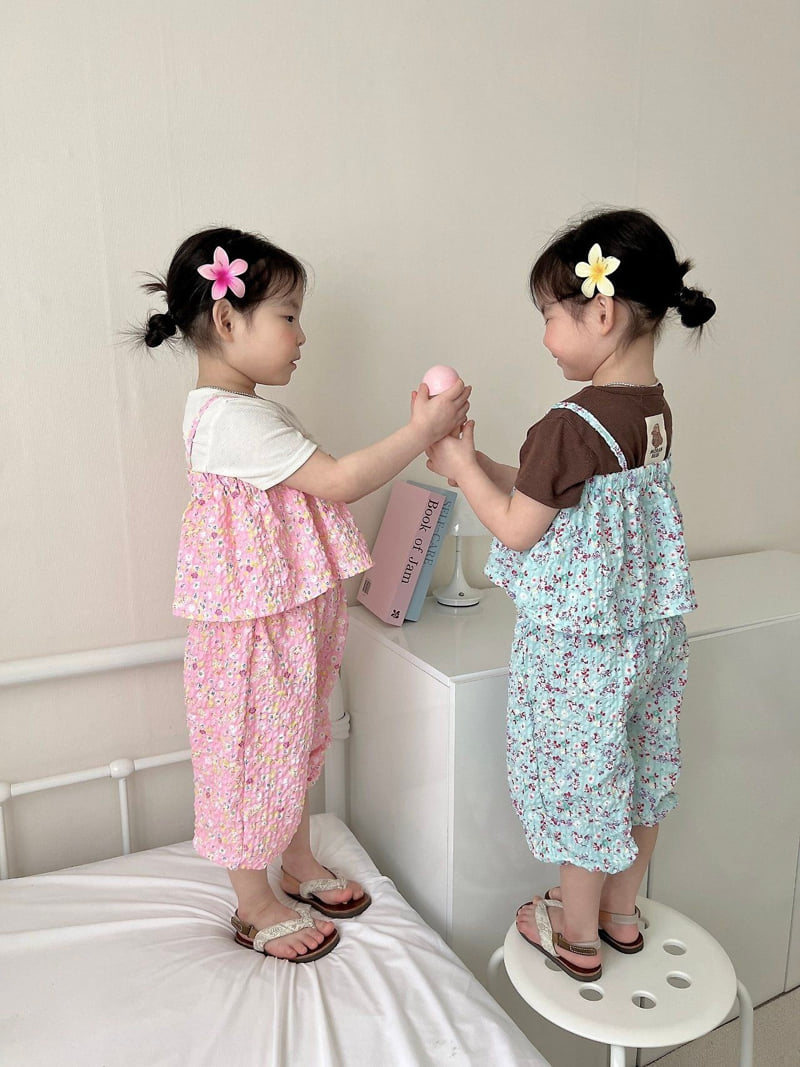 Moran - Korean Children Fashion - #childofig - Cloud Flower Bustier - 12