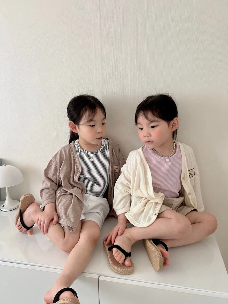 Moran - Korean Children Fashion - #childofig - Cotton Blend Cardigan - 10