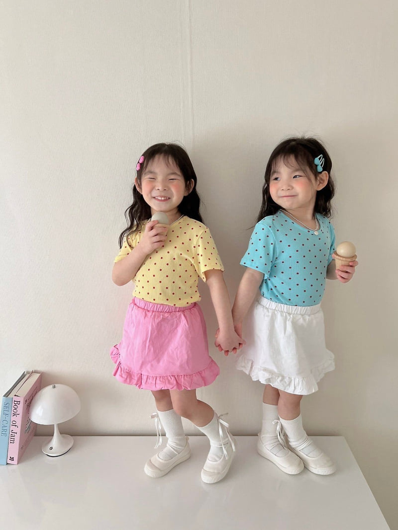 Moran - Korean Children Fashion - #childrensboutique - Sugar Dot Tee - 6