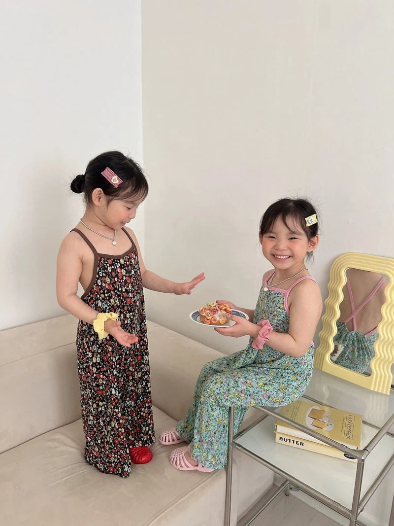 Moran - Korean Children Fashion - #childrensboutique - Bouquet Pleated Suit - 3