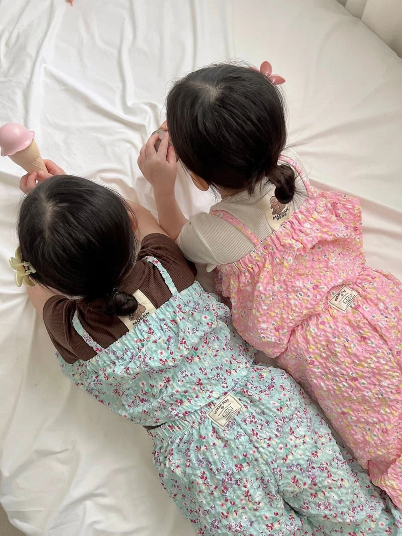 Moran - Korean Children Fashion - #childrensboutique - Cloud Flower Pants - 2