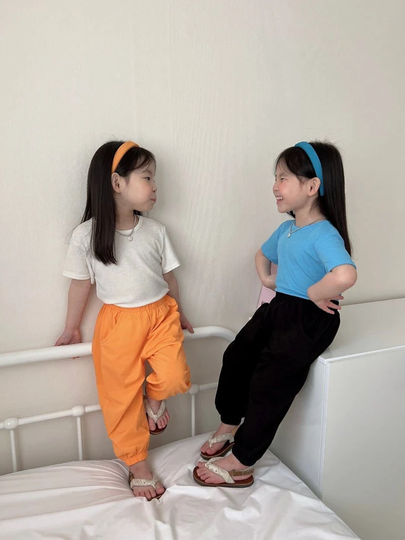 Moran - Korean Children Fashion - #childrensboutique - Melbourne Ice Jogger Pants