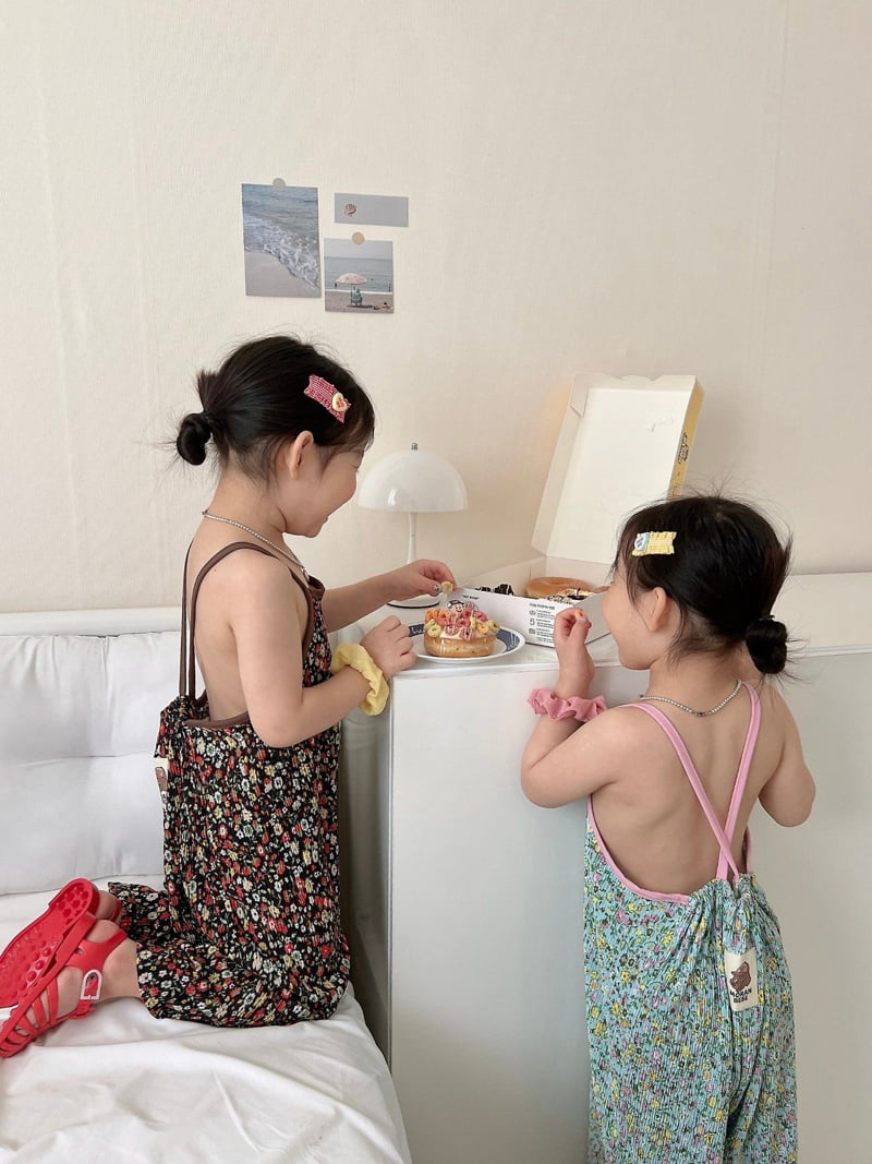 Moran - Korean Children Fashion - #childrensboutique - Bouquet Pleated Suit - 4