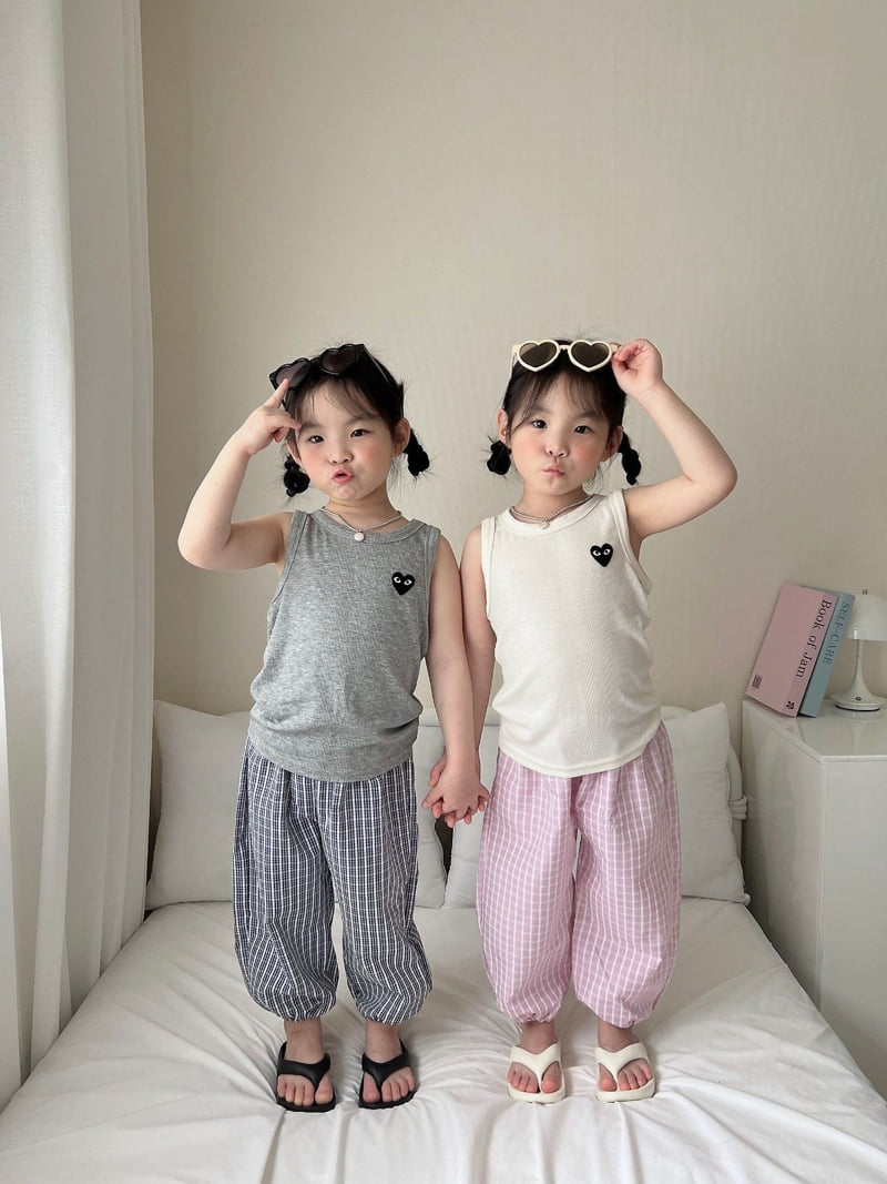Moran - Korean Children Fashion - #kidsshorts - Tartan Check Pants - 11