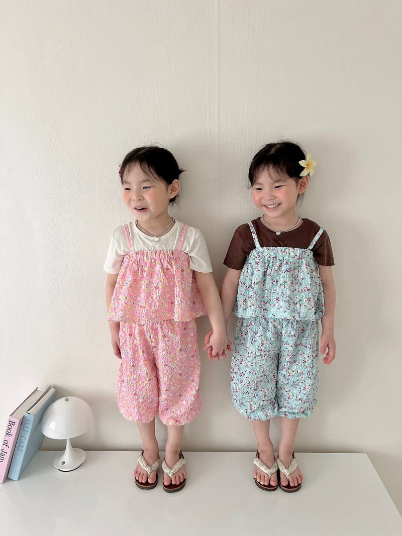 Moran - Korean Children Fashion - #kidsshorts - Cloud Flower Pants - 6