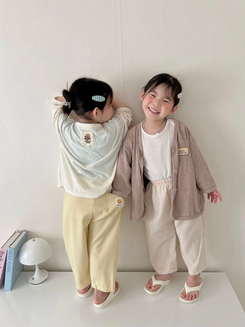 Moran - Korean Children Fashion - #fashionkids - Smile Cool Baggy Pants - 4