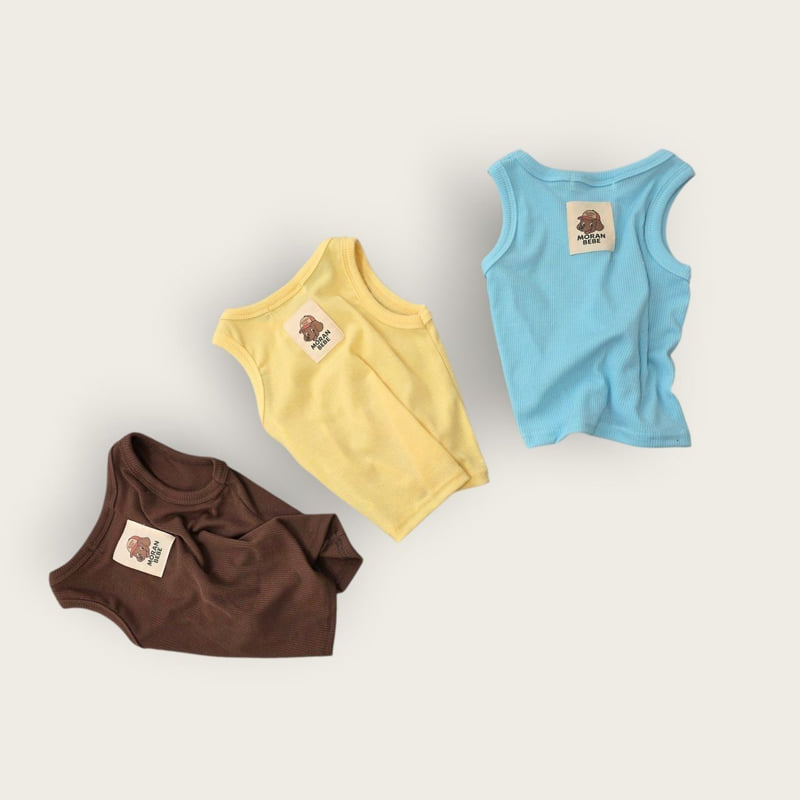 Moran - Korean Children Fashion - #kidsshorts - Rib Tank Sleeveless Top - 2