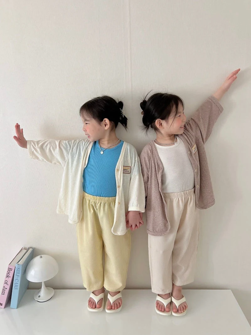 Moran - Korean Children Fashion - #kidsstore - Smile Cool Baggy Pants - 5