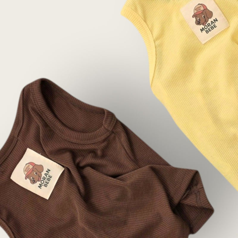 Moran - Korean Children Fashion - #kidsstore - Rib Tank Sleeveless Top - 3