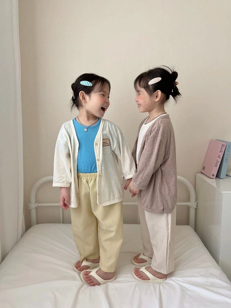 Moran - Korean Children Fashion - #kidsstore - Cotton Blend Cardigan - 2