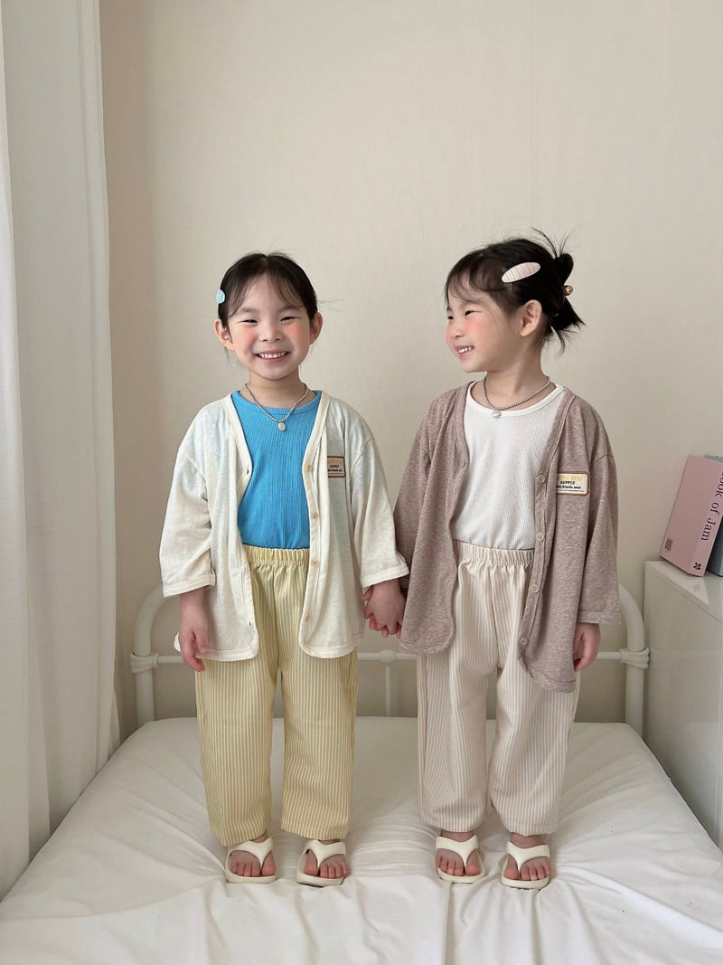 Moran - Korean Children Fashion - #kidzfashiontrend - Smile Cool Baggy Pants - 6