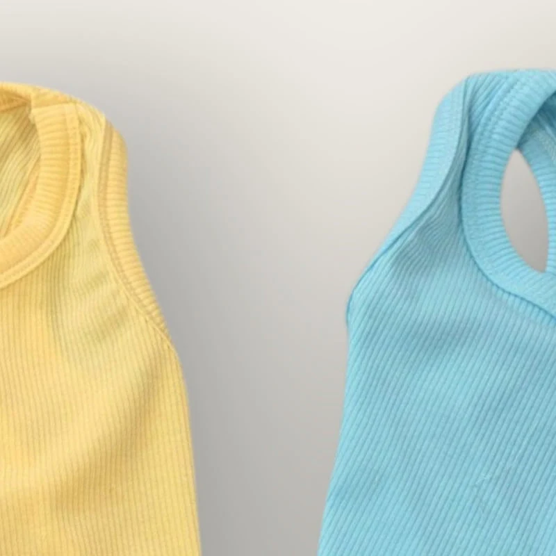 Moran - Korean Children Fashion - #kidsstore - Rib Tank Sleeveless Top - 4