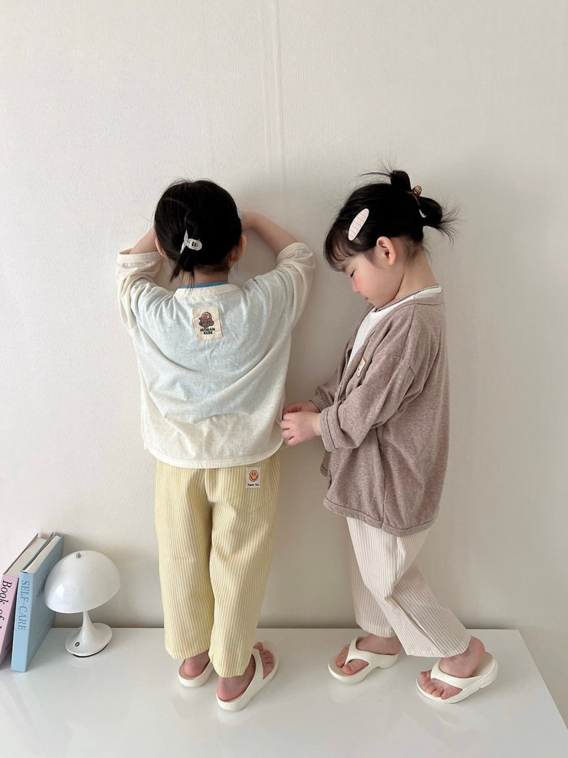 Moran - Korean Children Fashion - #kidzfashiontrend - Cotton Blend Cardigan - 3