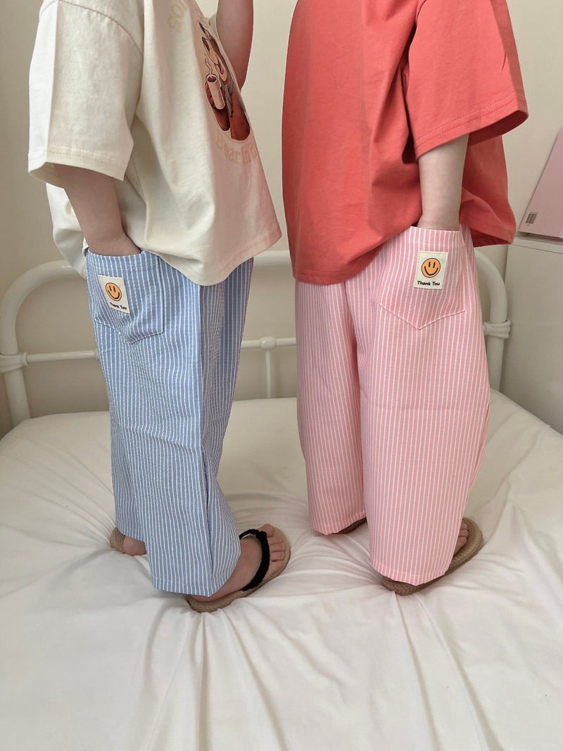 Moran - Korean Children Fashion - #littlefashionista - Smile Cool Baggy Pants - 8