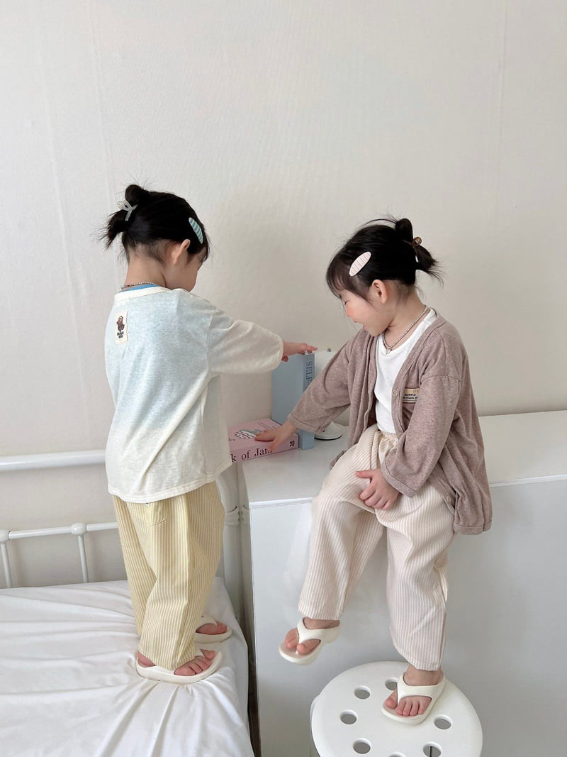 Moran - Korean Children Fashion - #littlefashionista - Cotton Blend Cardigan - 5