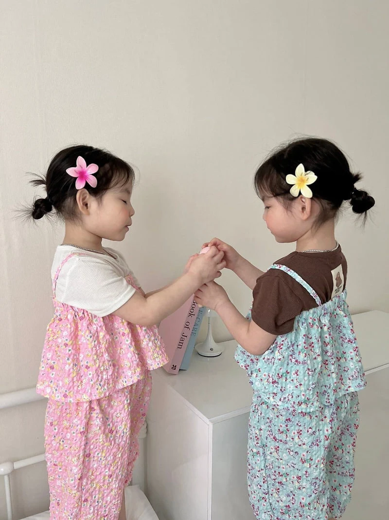 Moran - Korean Children Fashion - #magicofchildhood - Cloud Flower Pants - 11