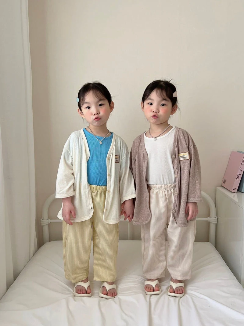 Moran - Korean Children Fashion - #magicofchildhood - Cotton Blend Cardigan - 6