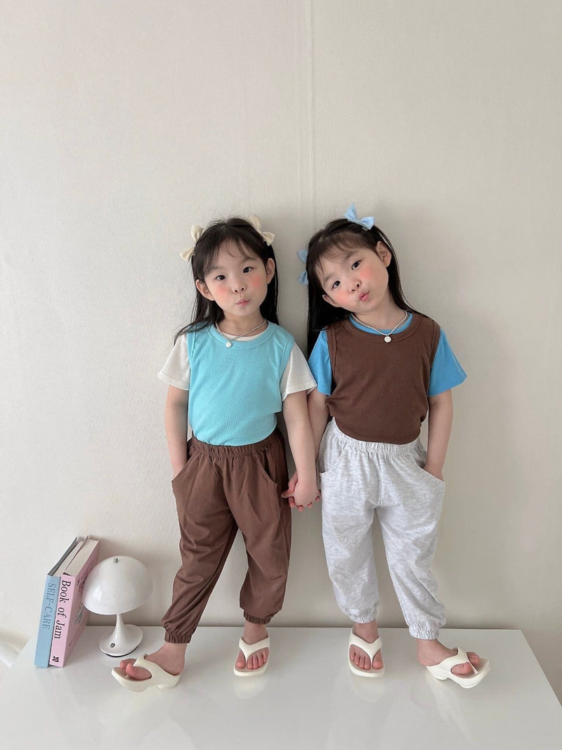 Moran - Korean Children Fashion - #minifashionista - Melbourne Ice Jogger Pants - 11