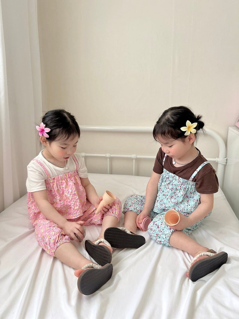 Moran - Korean Children Fashion - #minifashionista - Cloud Flower Bustier - 9
