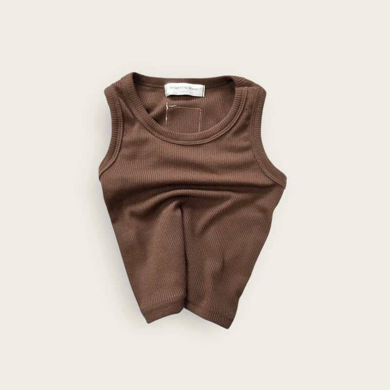 Moran - Korean Children Fashion - #minifashionista - Rib Tank Sleeveless Top - 8