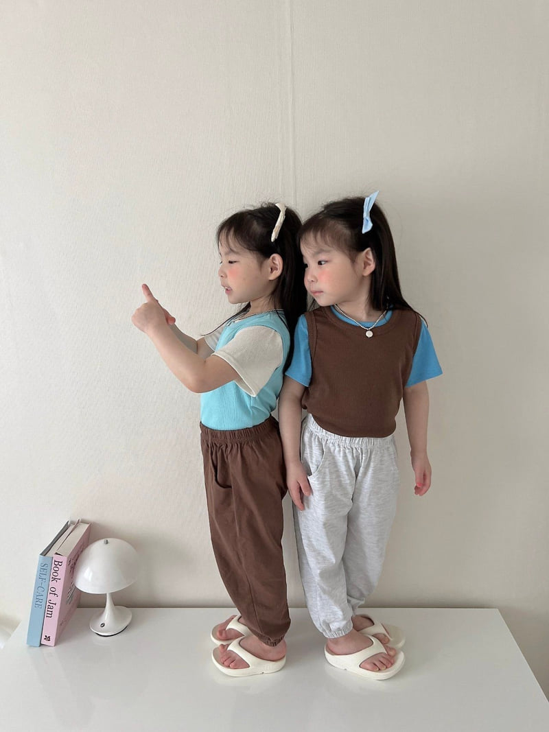 Moran - Korean Children Fashion - #prettylittlegirls - Melbourne Ice Jogger Pants - 12