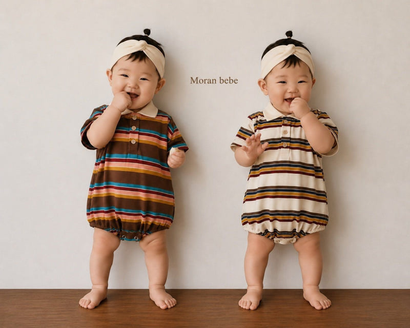 Moran - Korean Children Fashion - #toddlerclothing - Autumn Piqué Suit