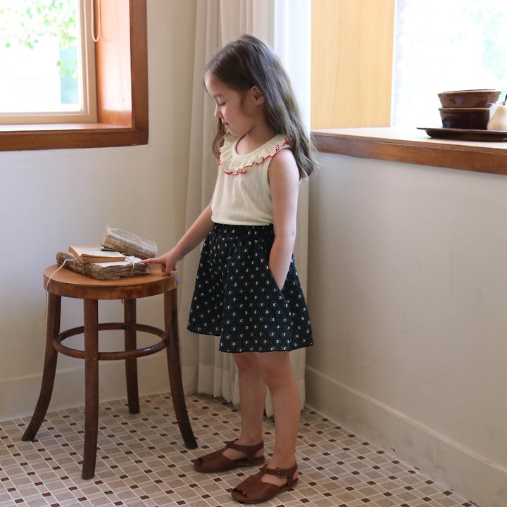 Mori Mori - Korean Children Fashion - #childrensboutique - Pepe Knit Sleeveless Top - 10