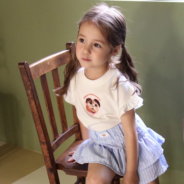 Mori Mori - Korean Children Fashion - #childrensboutique - Cat Tee - 7
