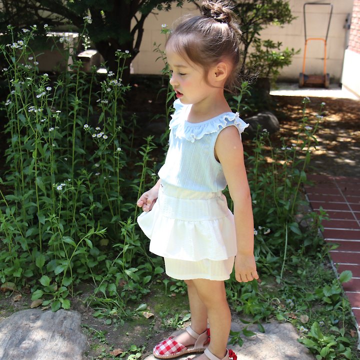 Mori Mori - Korean Children Fashion - #designkidswear - Dudu Tiered Pants - 12