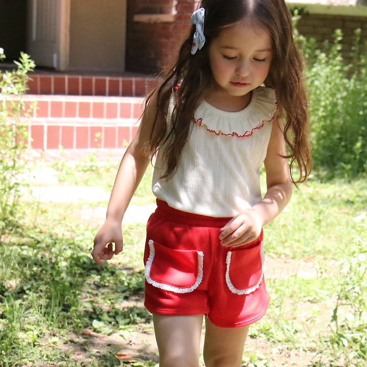 Mori Mori - Korean Children Fashion - #discoveringself - Pepe Knit Sleeveless Top - 12