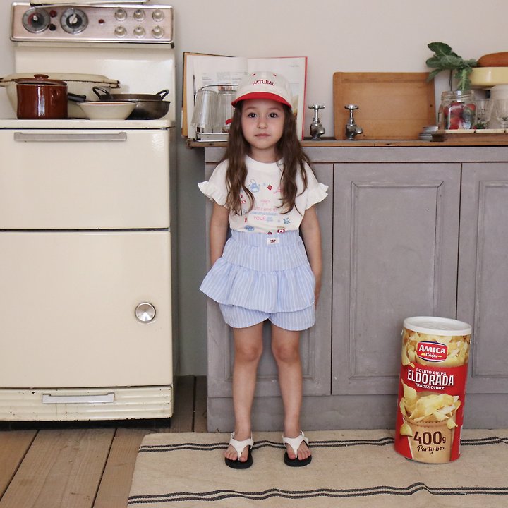 Mori Mori - Korean Children Fashion - #kidsshorts - Picnic Tee - 12