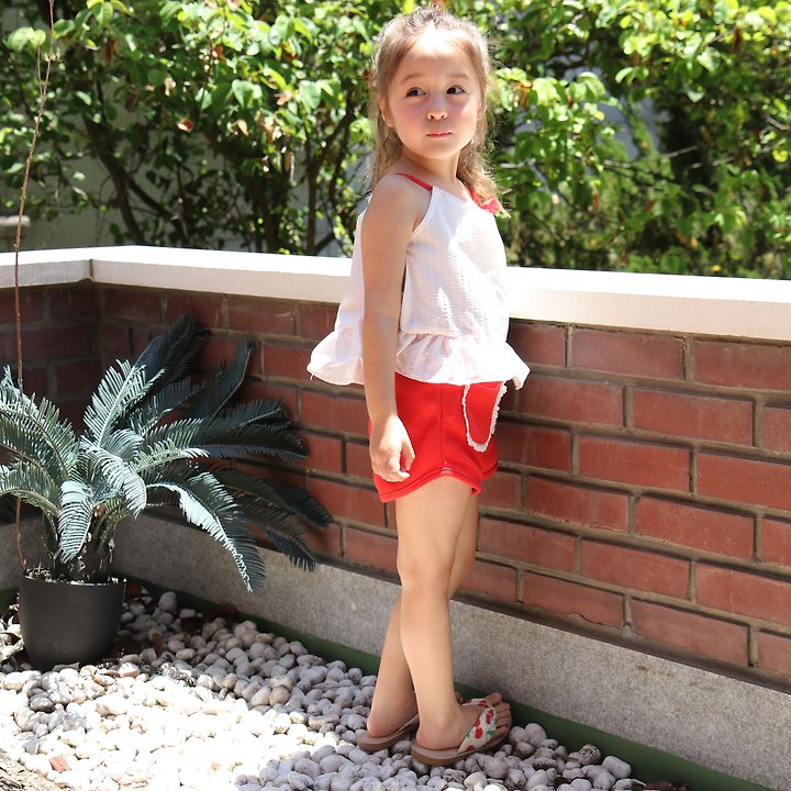 Mori Mori - Korean Children Fashion - #kidsshorts - Wani Pants - 8