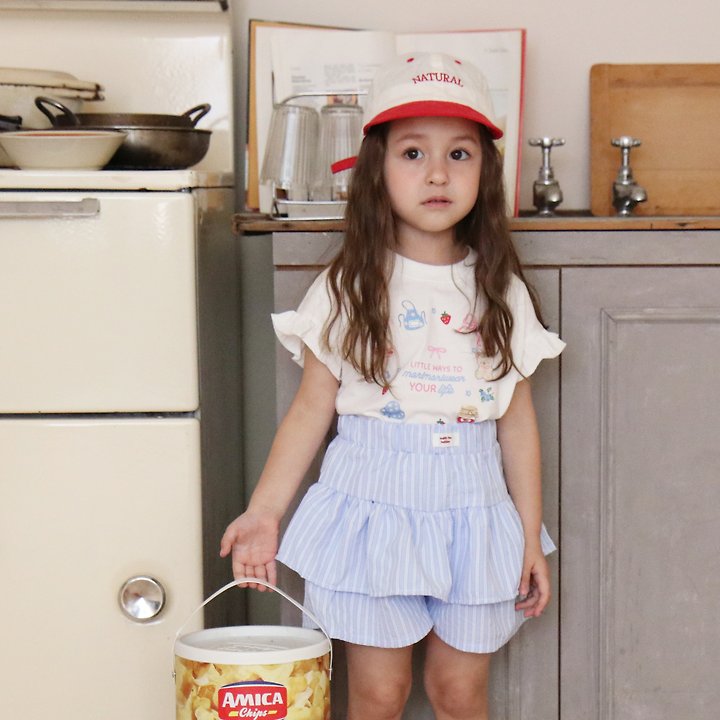 Mori Mori - Korean Children Fashion - #littlefashionista - Dudu Tiered Pants - 4