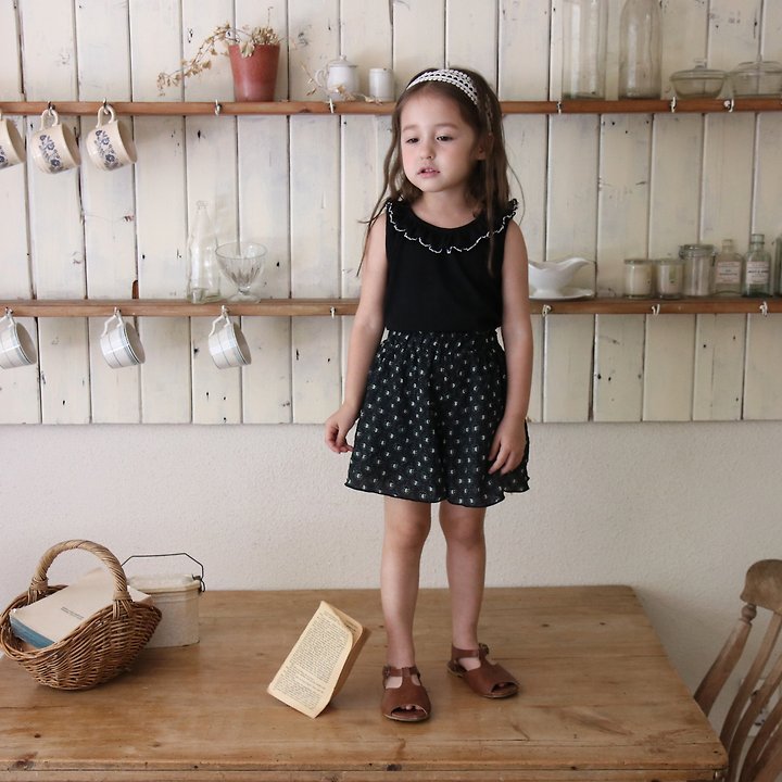 Mori Mori - Korean Children Fashion - #prettylittlegirls - Pepe Knit Sleeveless Top - 5