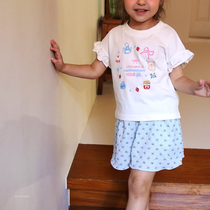 Mori Mori - Korean Children Fashion - #prettylittlegirls - Picnic Tee - 3