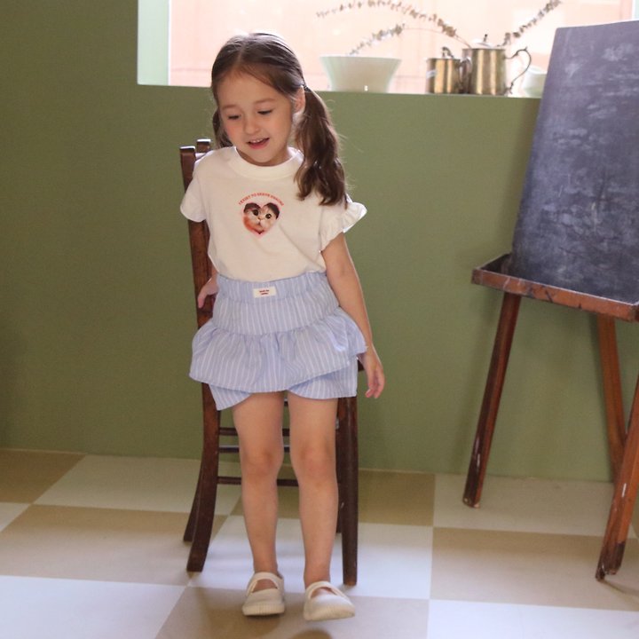 Mori Mori - Korean Children Fashion - #todddlerfashion - Cat Tee - 3